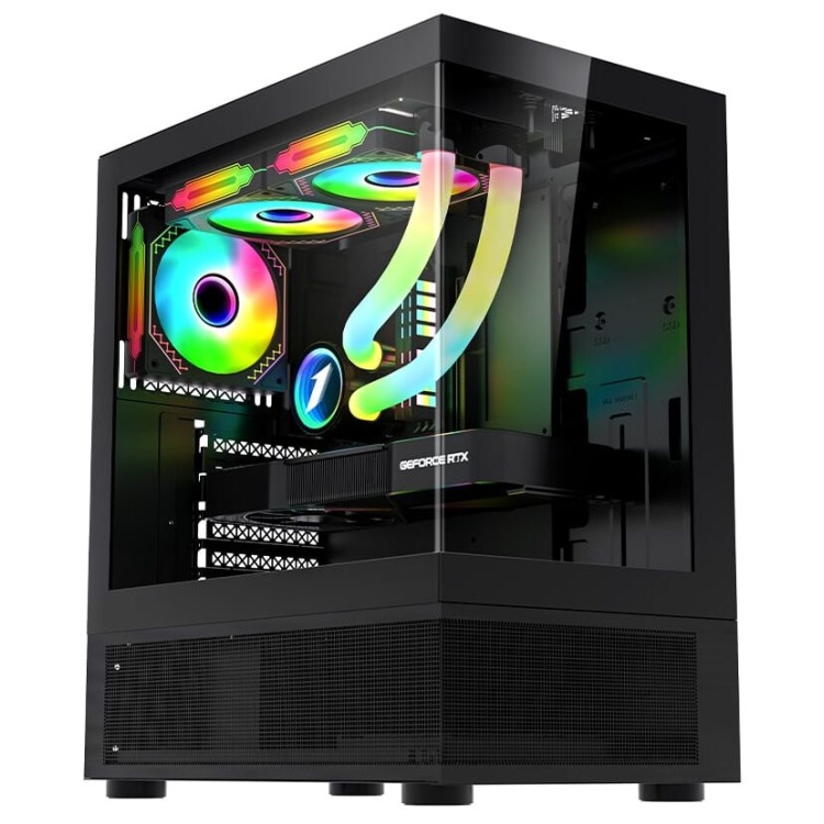 1st Player Mi7-A ATX Case 3xARGB Fans (Black)