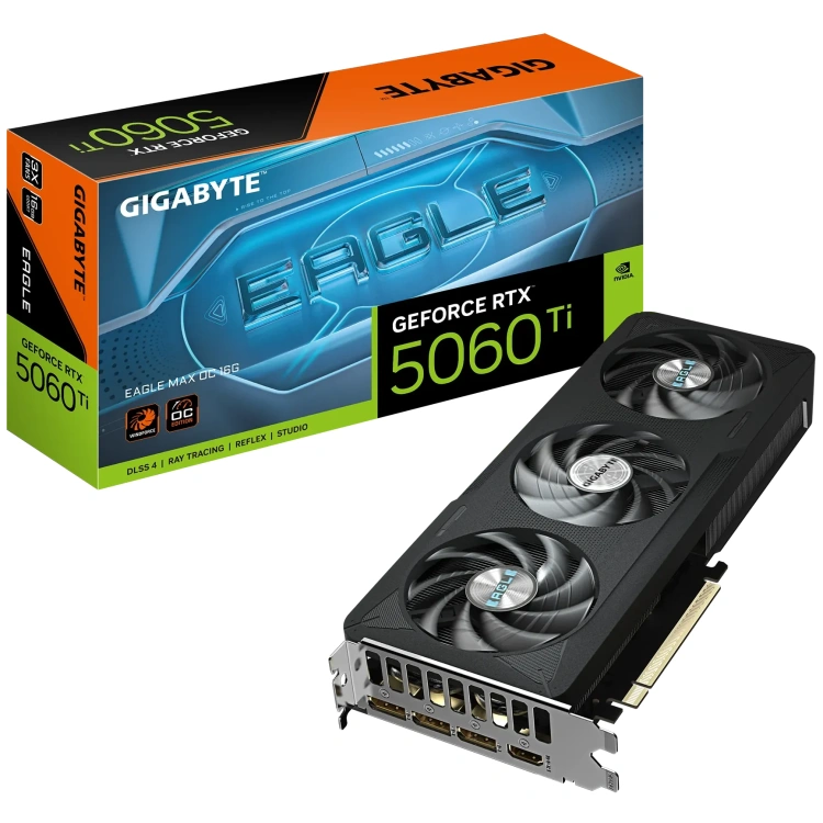Gigabyte GeForce RTX 5060 Ti 16GB Eagle MAX OC Graphics Card