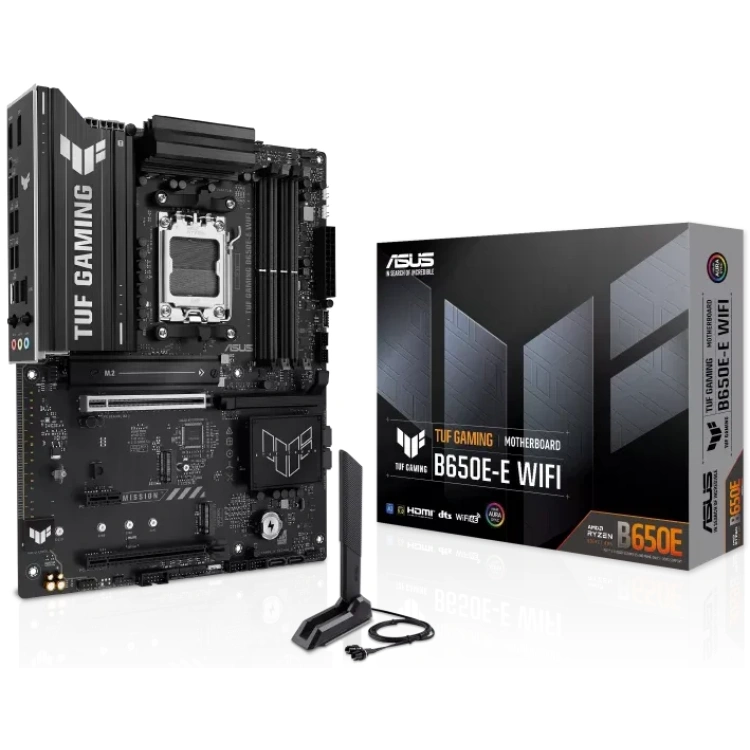 ASUS TUF Gaming B650E-E WiFi DDR5 ATX Motherboard (4 DIMM)