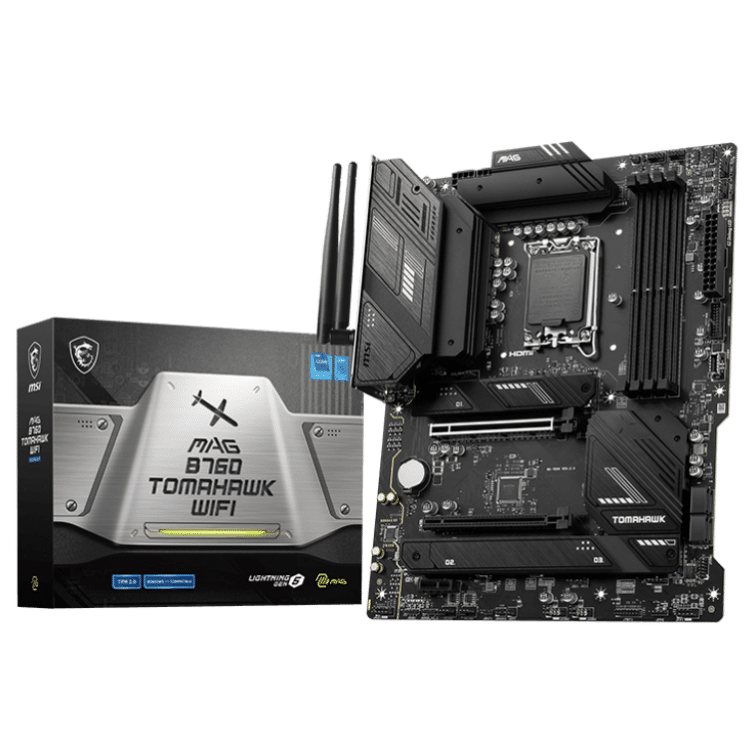 MSI B760 Tomahawk WiFi DDR5 ATX Motherboard (4 DIMM)