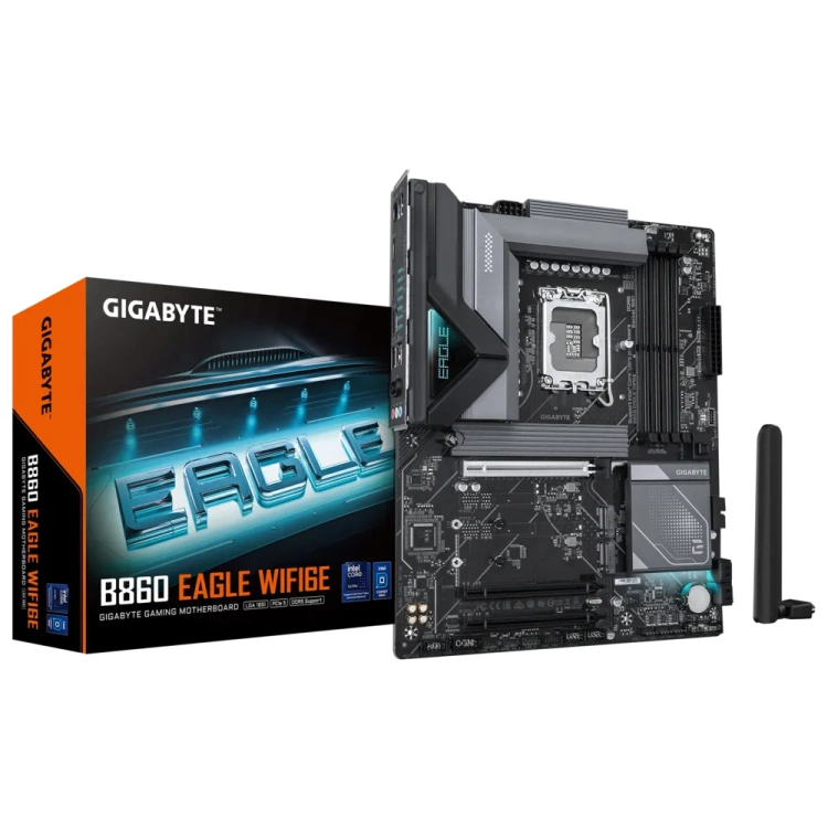 Gigabyte B860 Eagle WiFi6E DDR5 ATX Motherboard (4 DIMM)