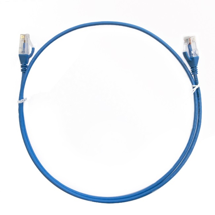 Cat6 Ultra Thin Ethernet Cable (Blue) - 50m