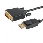 Displayport (Male) to DVI-D (Male) Cable (2m)