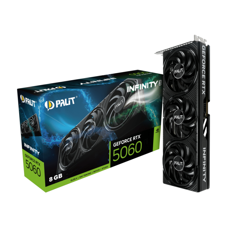 Palit GeForce RTX 5060 8GB Infinity 3 Graphics Card