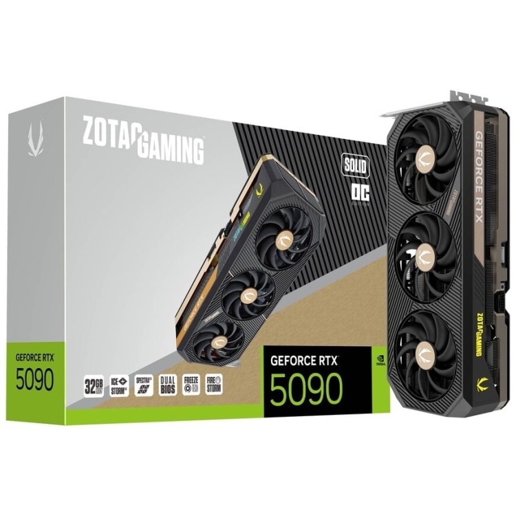 Zotac GeForce RTX 5090 32G GDDR7 SOLID OC Graphics Card