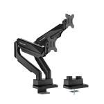 Humanmotion T9-2B Heavy Duty Dual Monitor Arm (Fits 17-35")