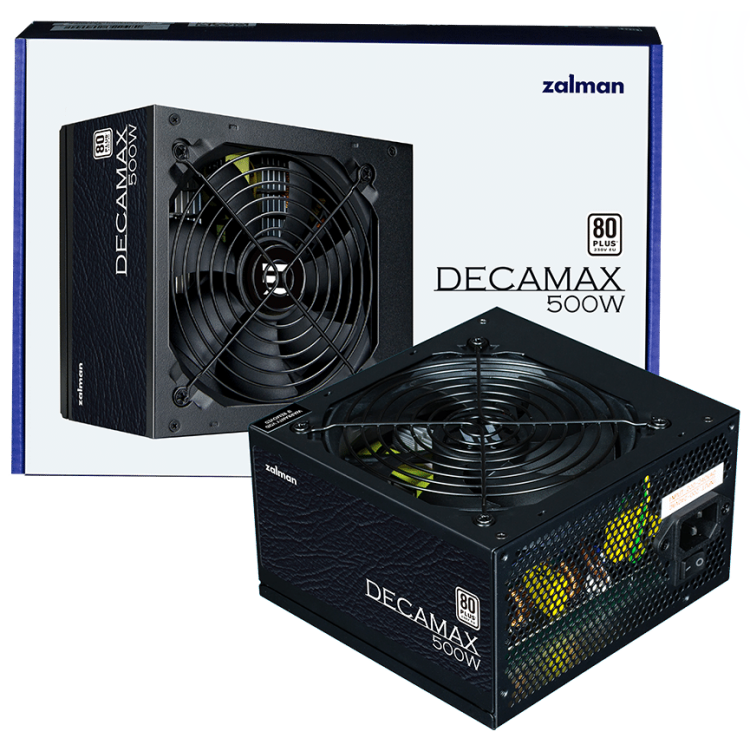 Zalman Decmax 500W 80Plus ATX Power Supply