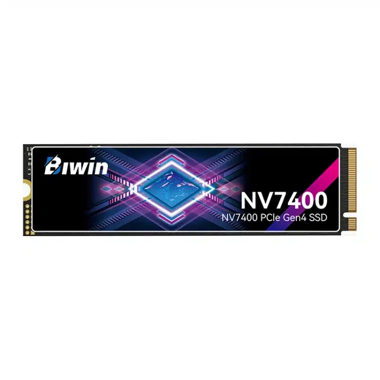 4TB M.2 NVMe SSD (BIWIN NV7400) Gen4x4 up to 7400/6500Mbps
