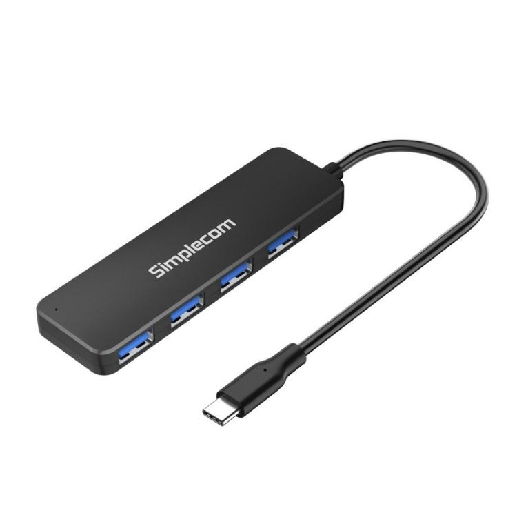 Simplecom USB-C to 4 Port USB 3.0 Hub (CH340)