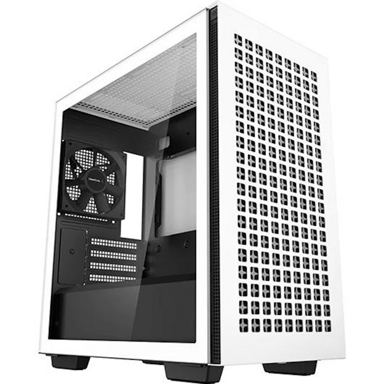 Deepcool CH370 mATX Mid-Tower Case (White)
