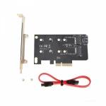 Simplecom PCIe Dual M.2 (B Key and M Key) to PCIe x4 Expansion Card EC412