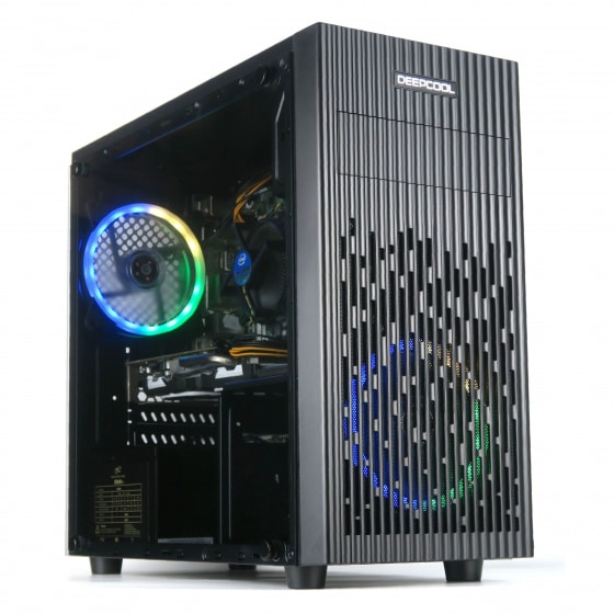 Deepcool Matrexx 30 mATX Case (2 x RGB LED Fans with Remote)