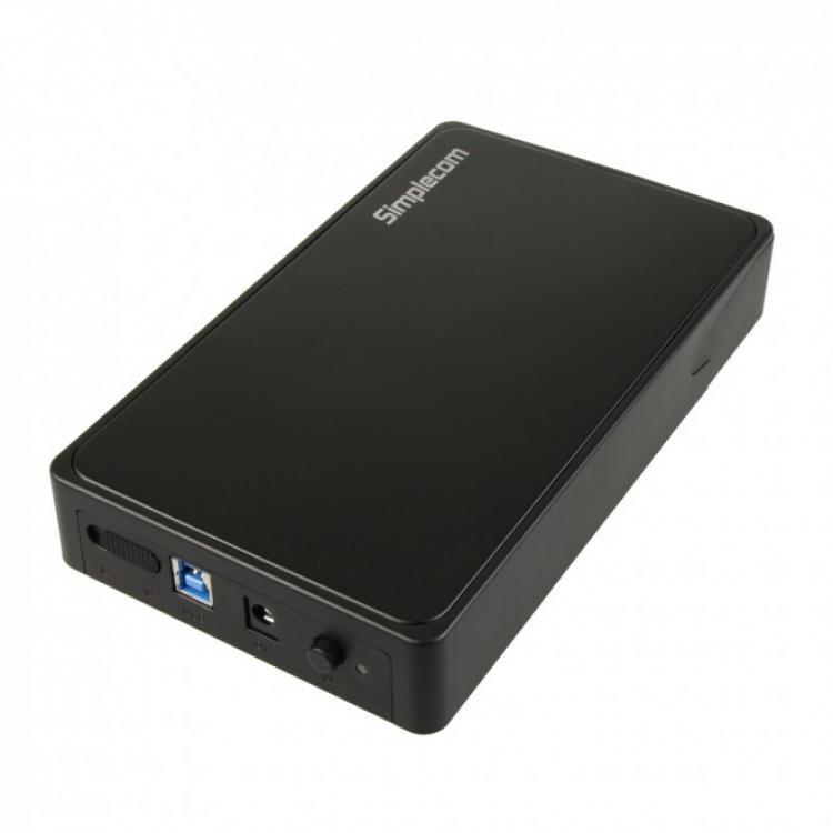 External USB3 3.5" SSD/HDD Enclosure (Tool Free)