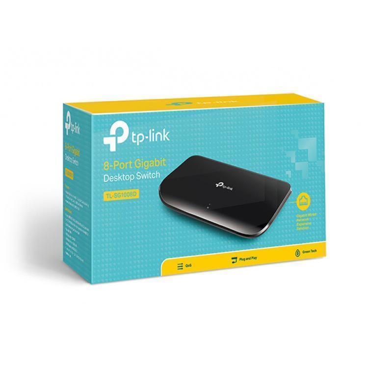 TP-Link 8-Port Gigabit Desktop Switch (SG1008D)