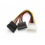 4-Pin Molex to 2x SATA Power Adaptor