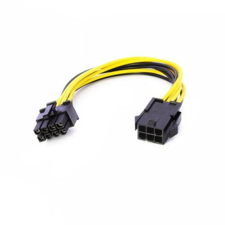 6-Pin PCIe to 8-Pin PCIe Power Adaptor