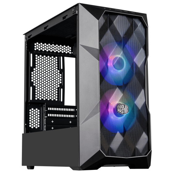 Cooler Master MasterBox TD300 Mesh mATX Case (Black)