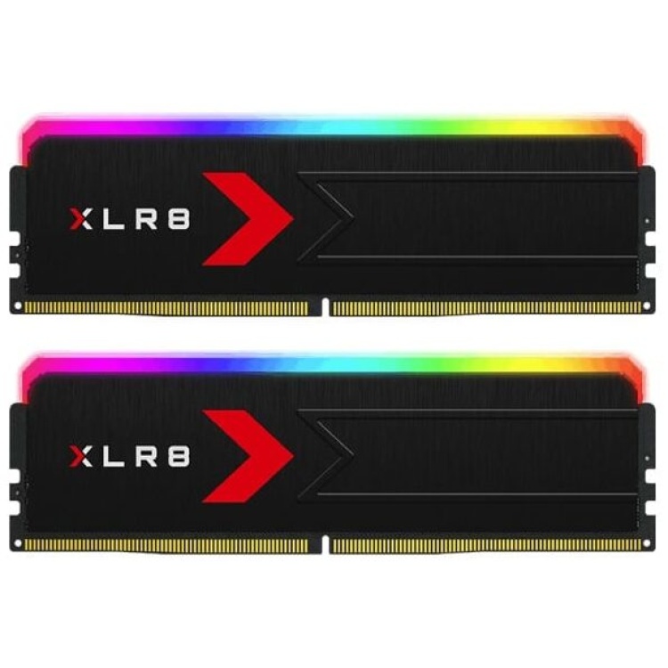 32GB (2x16GB) DDR5 6000MHz CL30 PNY Mako RGB (Black)