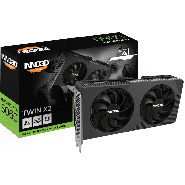 Inno3D GeForce RTX 5060 8GB X2 Graphics Card