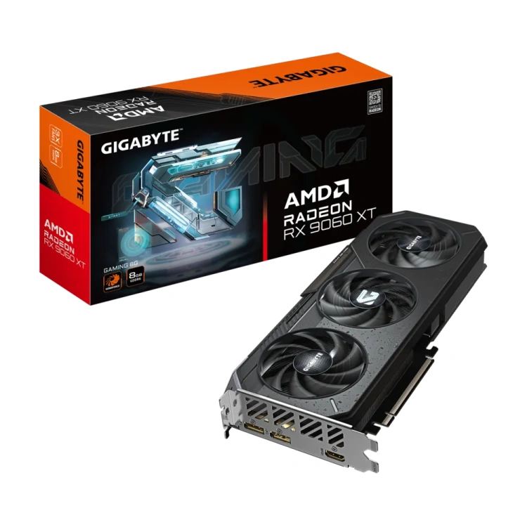 Gigabyte Radeon RX 9060 XT 8G GDDR6 Gaming Graphics Card