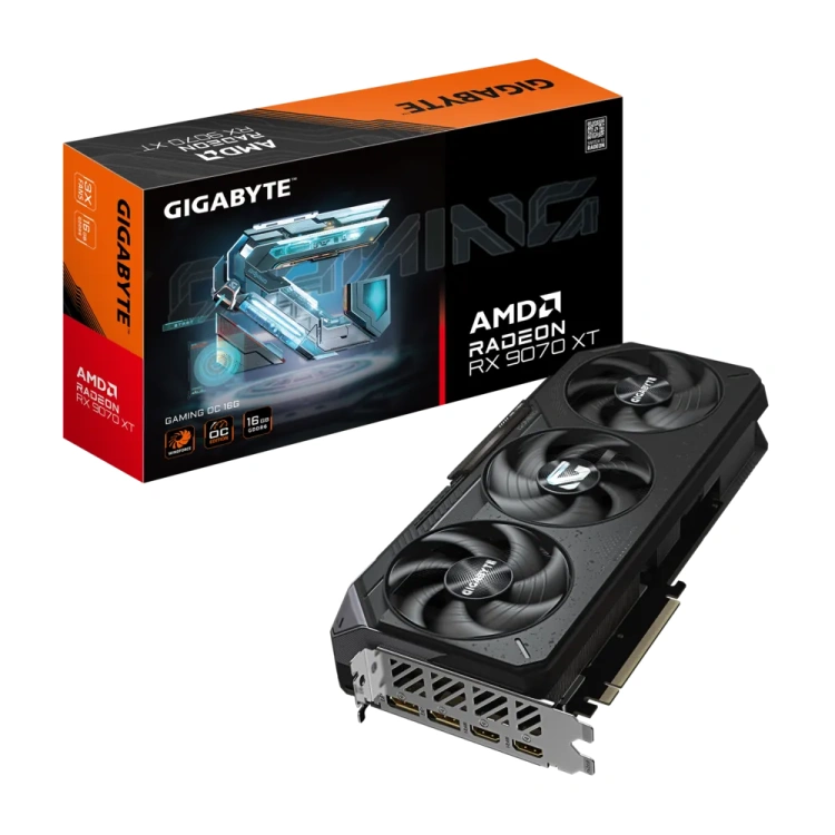 Gigabyte Gaming OC Radeon RX 9070 XT 16G GDDR6 Graphics Card