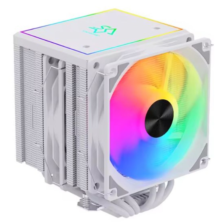 Snowman MT660 ARGB 120mm (6 Heatpipe) CPU Cooler (White)